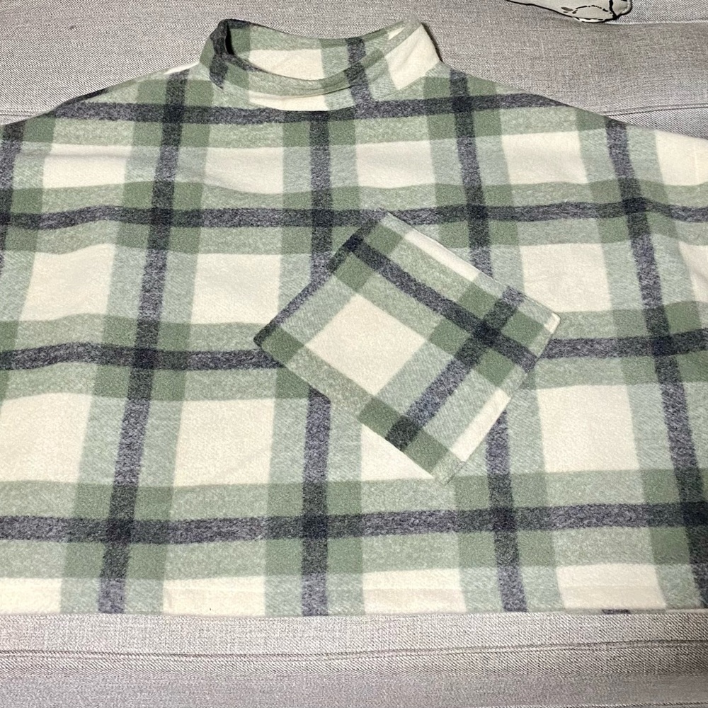 Cost Plus World Market Neutral Textured Fabric with Branded Tag